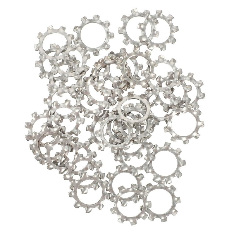 Stainless Steel External Serrated Lock Washers 280pcs Anti Loosening Fastener For Machinery - Image 1